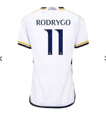 Real Madrid Rodrygo Goes #11 Hemmatröja Kvinnor 2023-24 Kortärmad